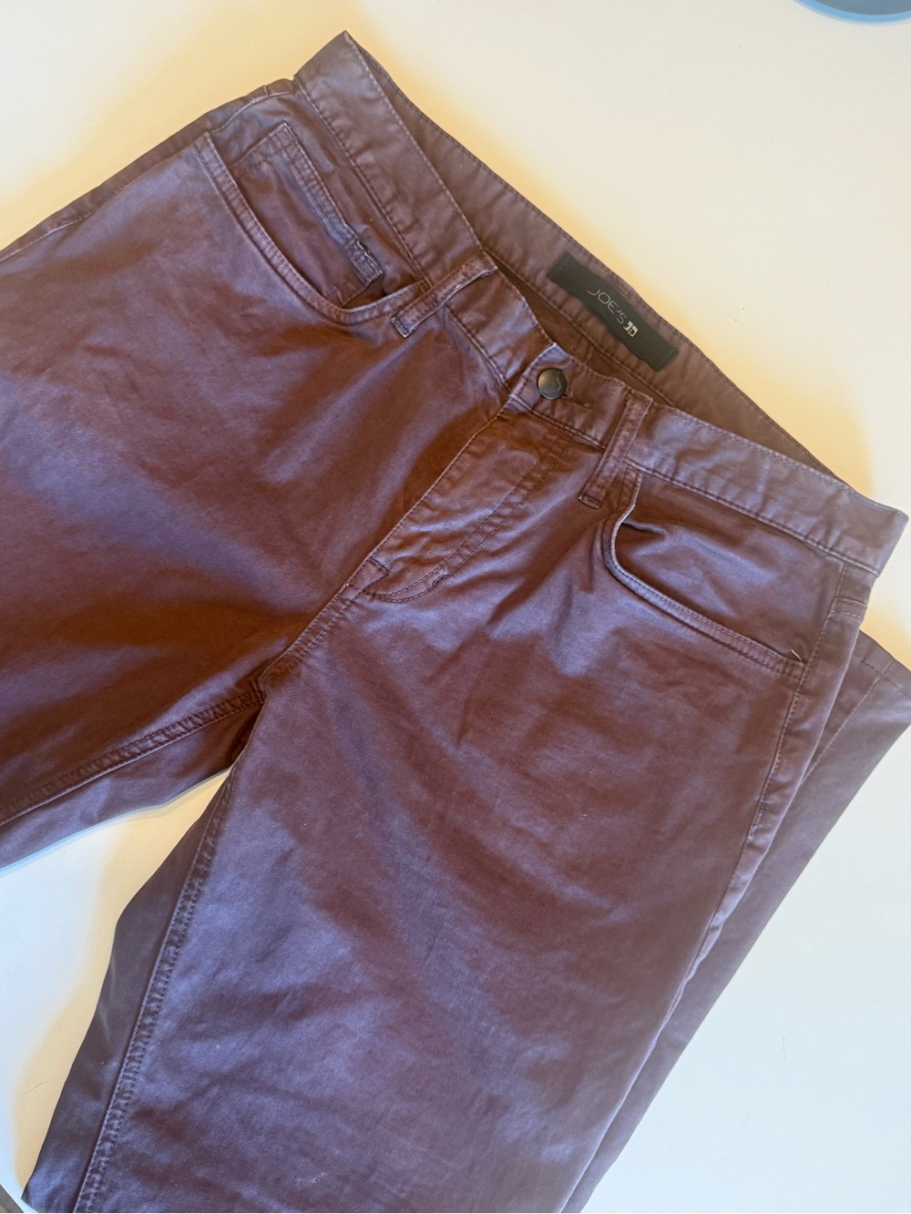Men Joe’s Jeans Burgundy 34